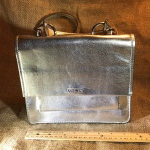 Nine West silver shoulder bag BRAND NEW